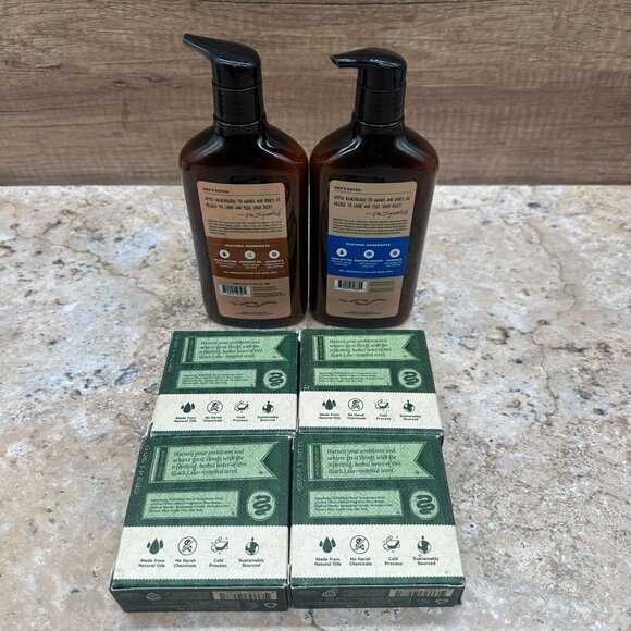 Bundle Dr Squatch 2 Moisturizing Lotions 4 Harry Potter Soaps Mens Daily Use New - Picture 2 of 8